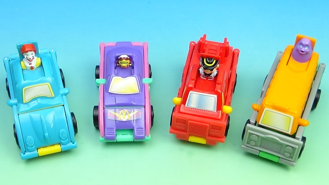 McDonald's 1998 Reversible Vehicles: Ultimate Collector Review