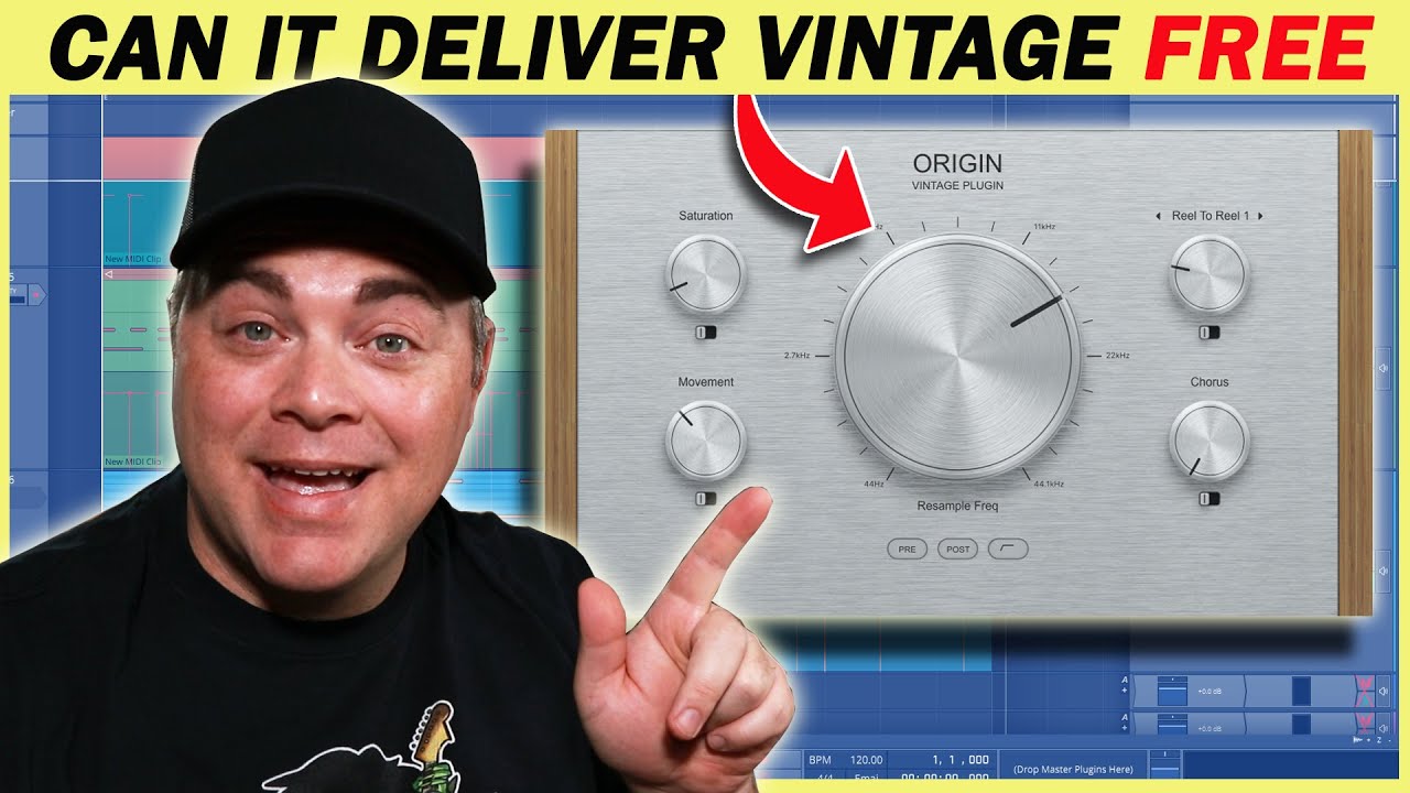 Cymatics Origin Review: Free Lofi Plugin for Vintage Tape Sounds