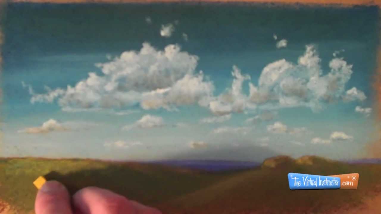 How to Draw Realistic Clouds with Chalk Pastels: Step-by-Step Guide