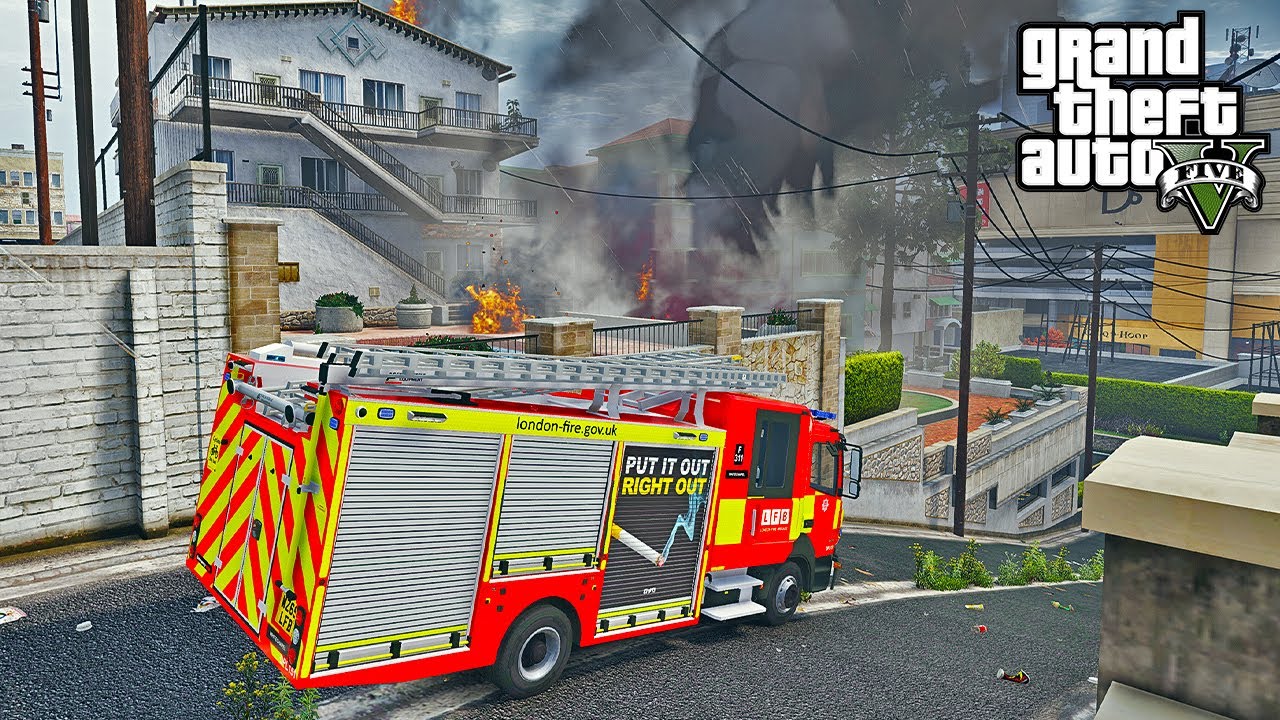 GTA 5 Firefighter Mod Mastery: Realistic LSPDFR Emergency Response