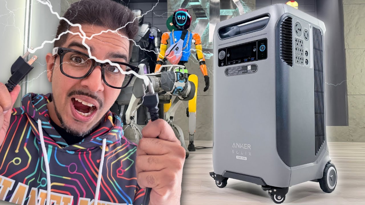 Can Anker F3800 Plus Power High-End Robots? 6000W Tested