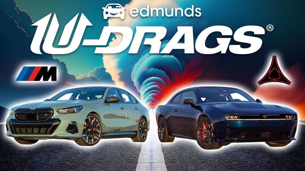 BMW i5 M60 vs Dodge Charger Daytona: EV Drag Race Showdown