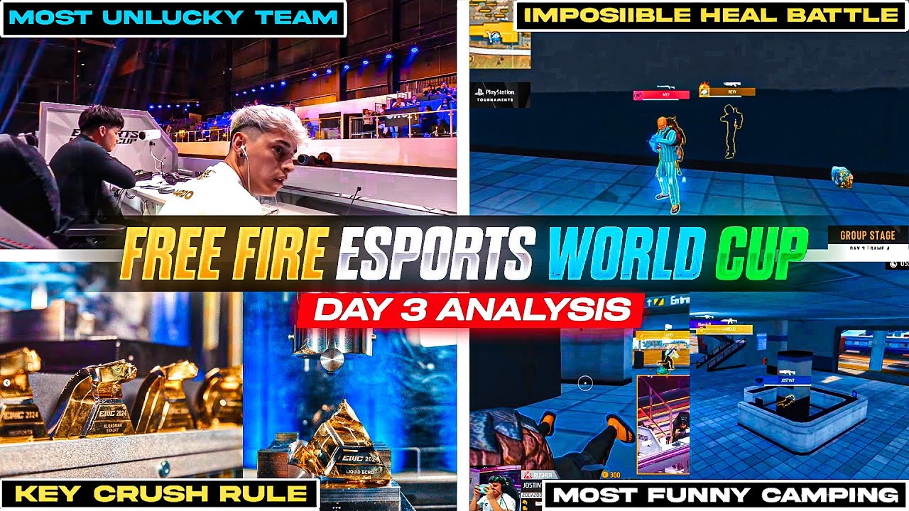 Free Fire World Cup Day 3 Knockouts: Key Battles & Crushed Kils Rule