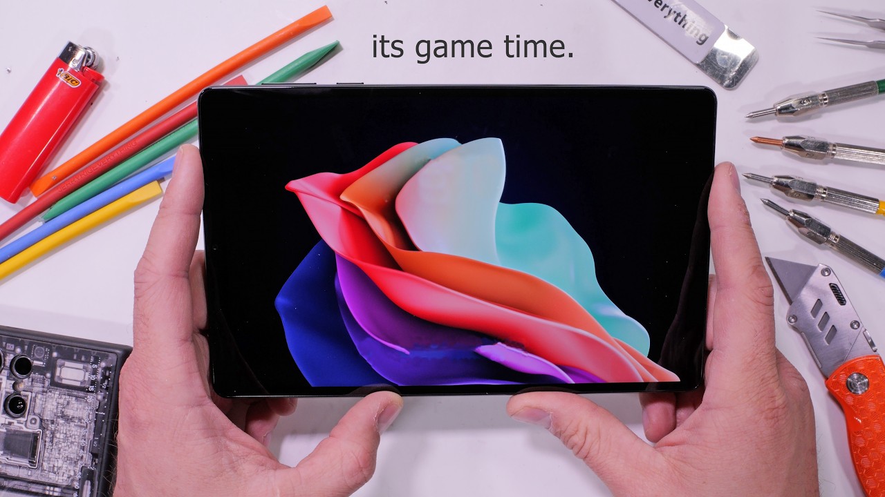 Lenovo Legion Tab Gen 3 Review: Gaming Tablet Teardown & Analysis