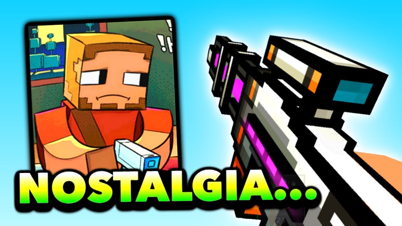 Pixel Gun 3D Food Weapons Gameplay & Africa Lion Survival Story