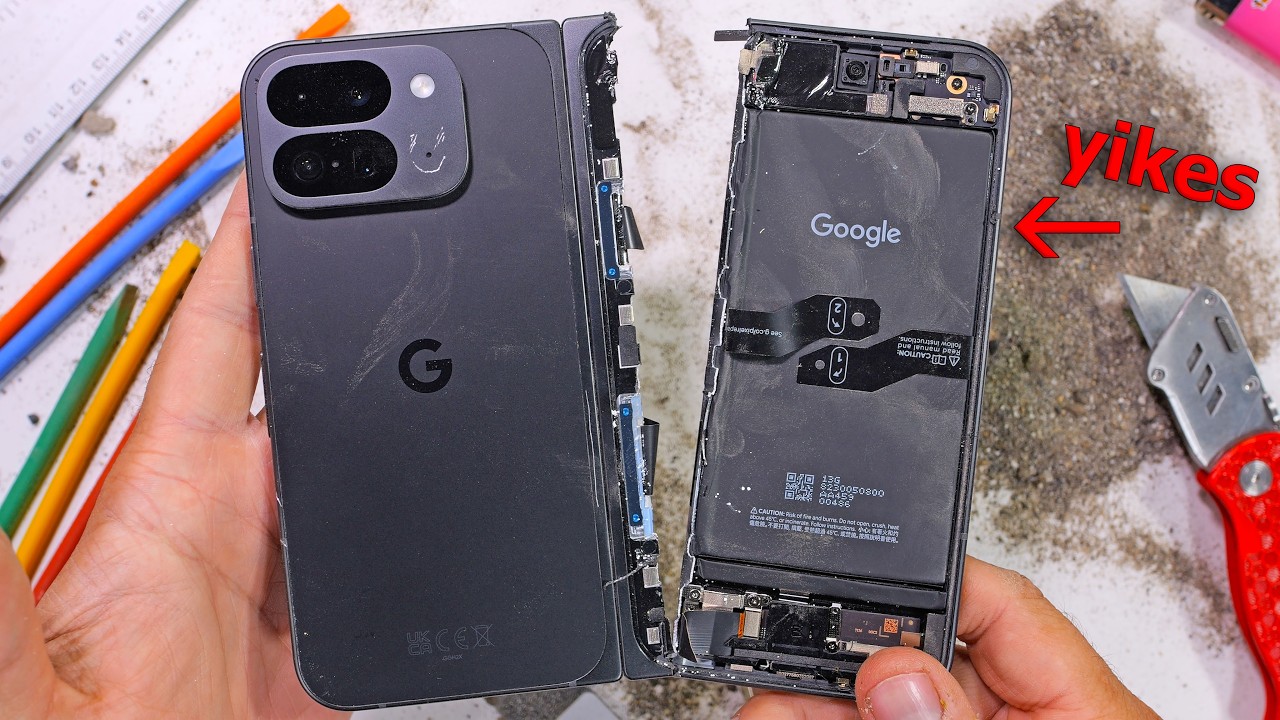 Google Pixel 9 Pro Fold Durability Test Reveals Critical Design Flaws