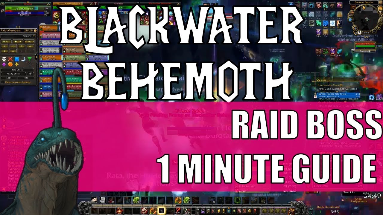 Blackwater Behemoth Guide: Eternal Palace Raid Strategy