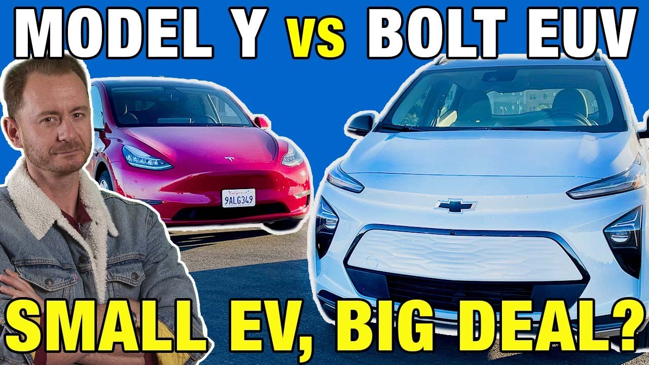 Tesla Model Y vs Chevy Bolt EUV: Is Tesla Worth Double?