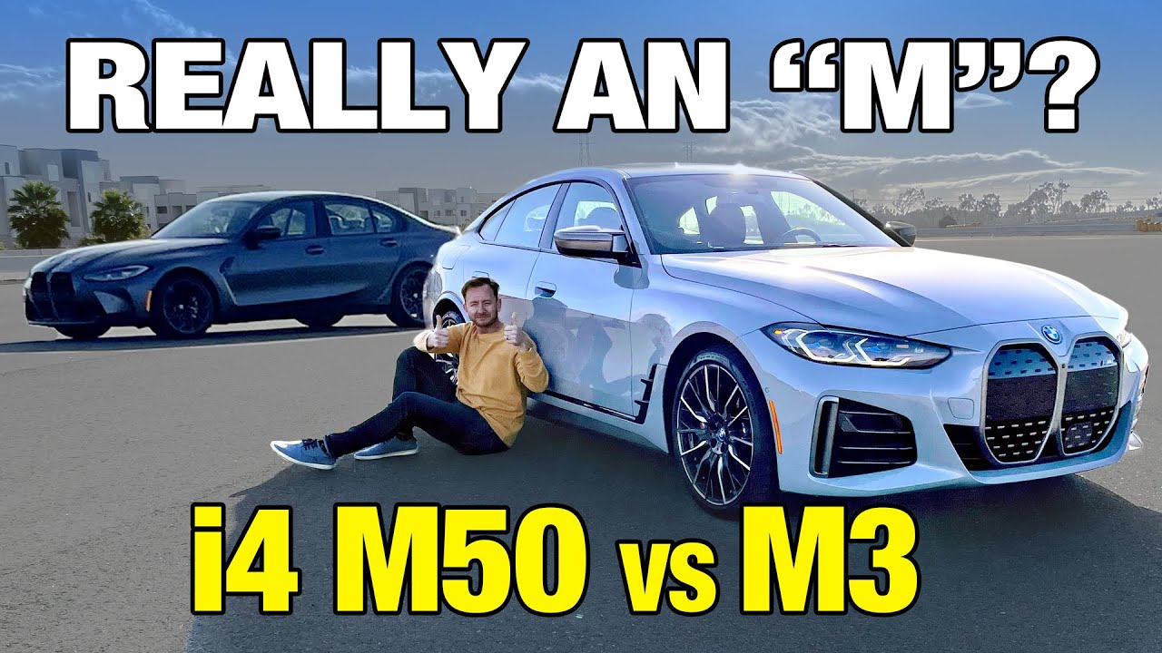 BMW i4 M50 vs M3: Electric Performance Showdown