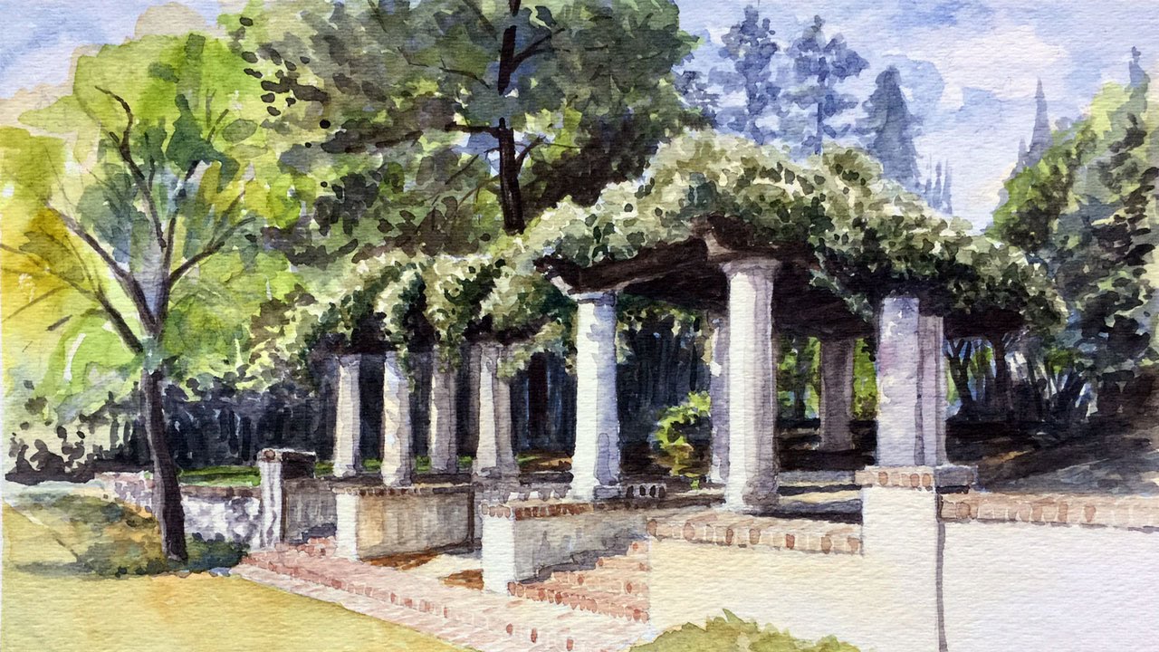 Master Watercolor Perspective in 5 Steps: Dynamic Landscape Techniques