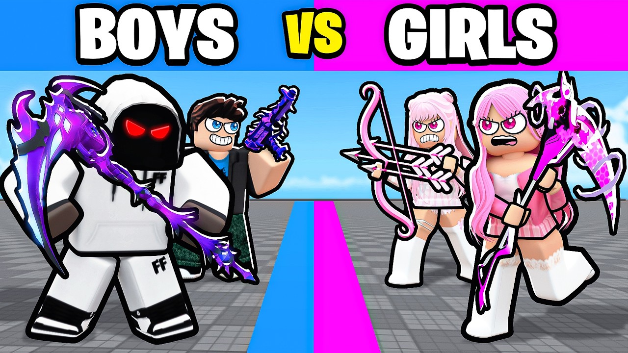 Boys vs Girls Blade Ball Tournament: Epic 100K Robux Showdown