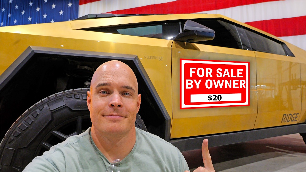 Gold Cybertruck Auction Funds US Wheelchair Innovation