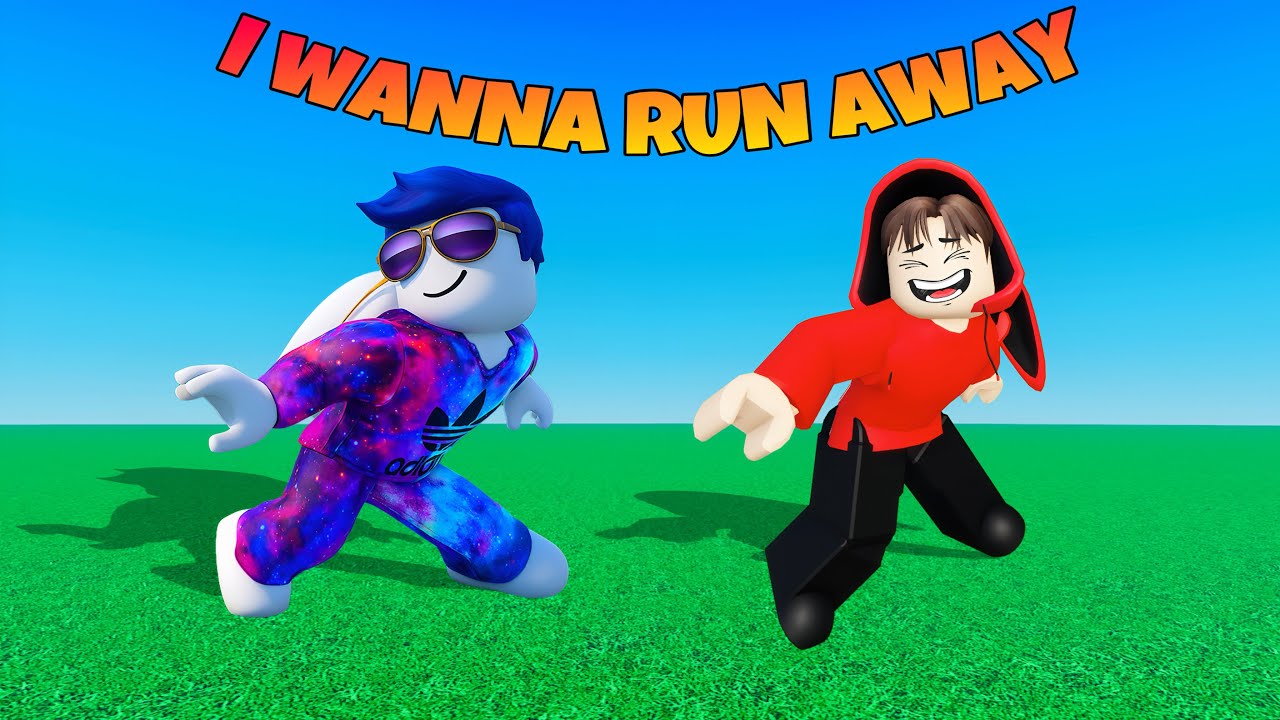 Surviving Trolls in Roblox I Wanna Run Away Tower Challenge