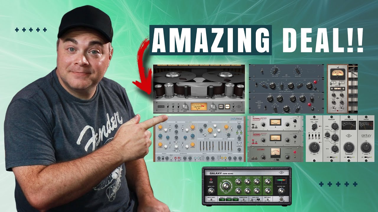 Ultimate UAD Plugin Deals: Essentials & Mix Bundles at $49/$199
