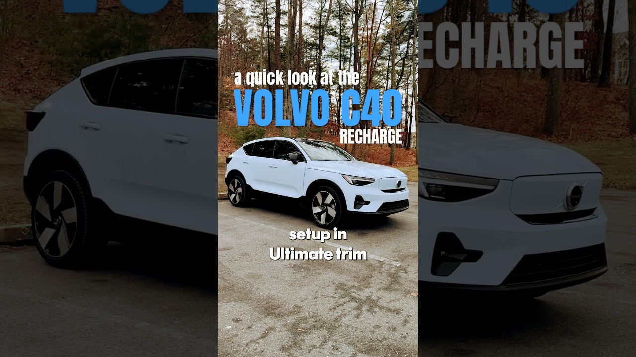 Volvo C40 Recharge Review: No Start Button, Pure Electric Luxury