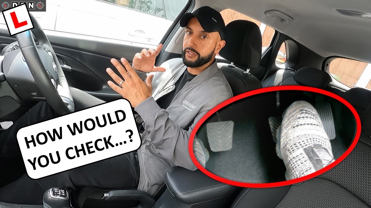 How to Check Brakes for UK Driving Test | Tell Me Question Answer