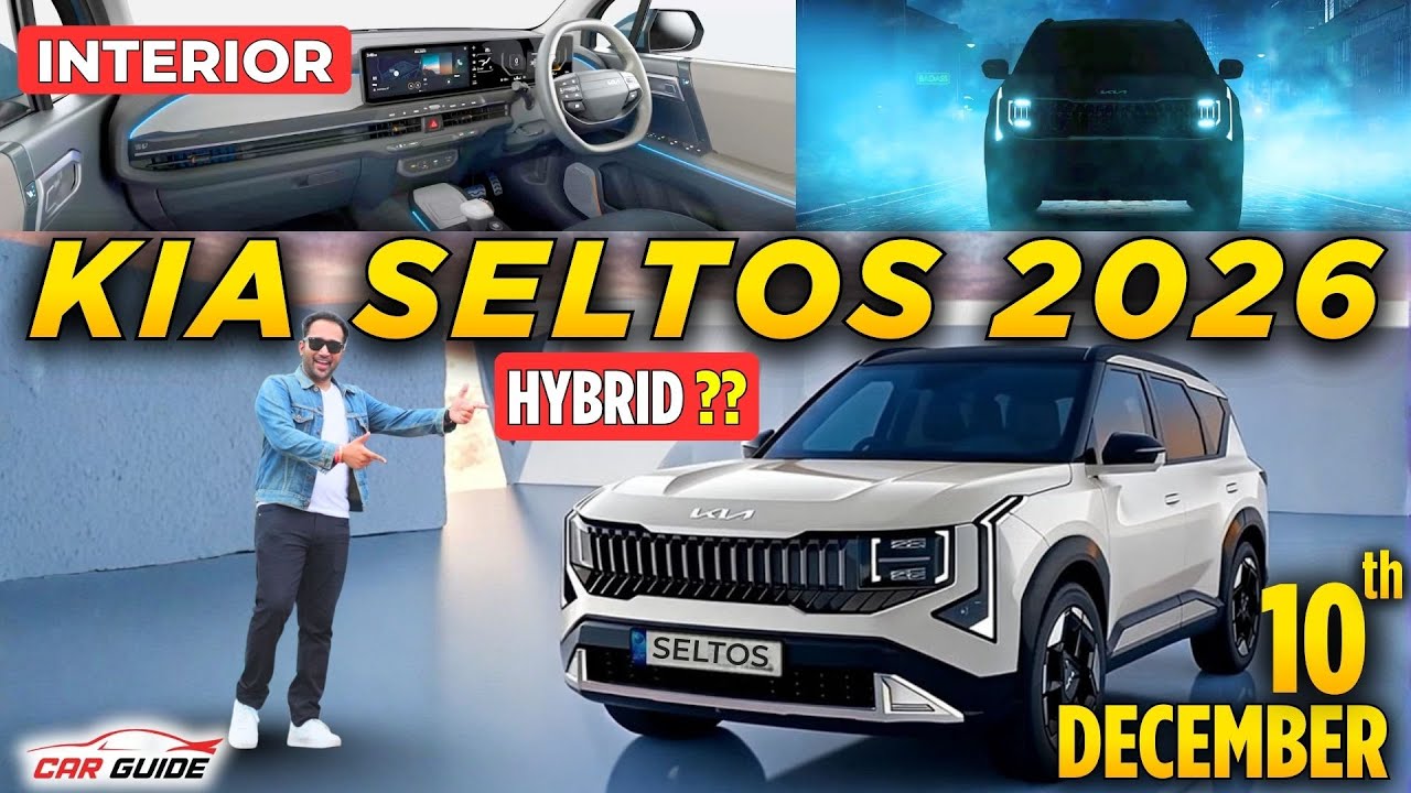 Kia Seltos 2024 First Look: Key Changes & What to Expect