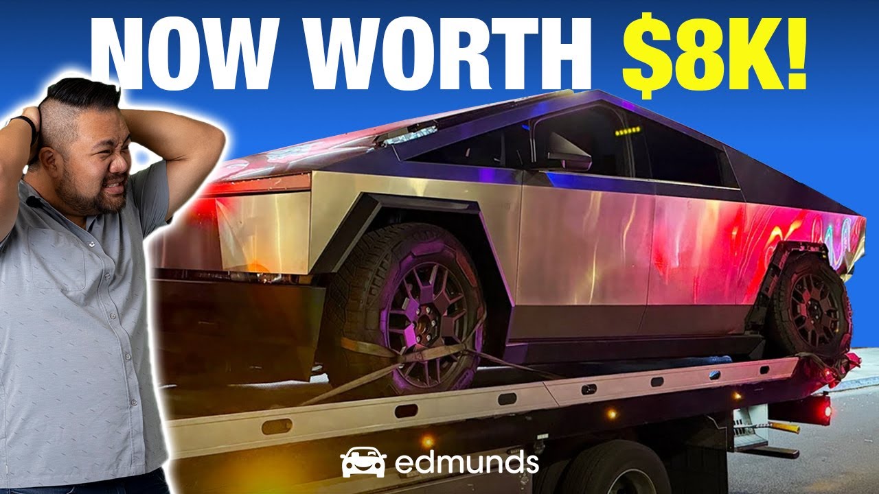 Tesla Cybertruck Collision Repair Costs: $57K Nightmare