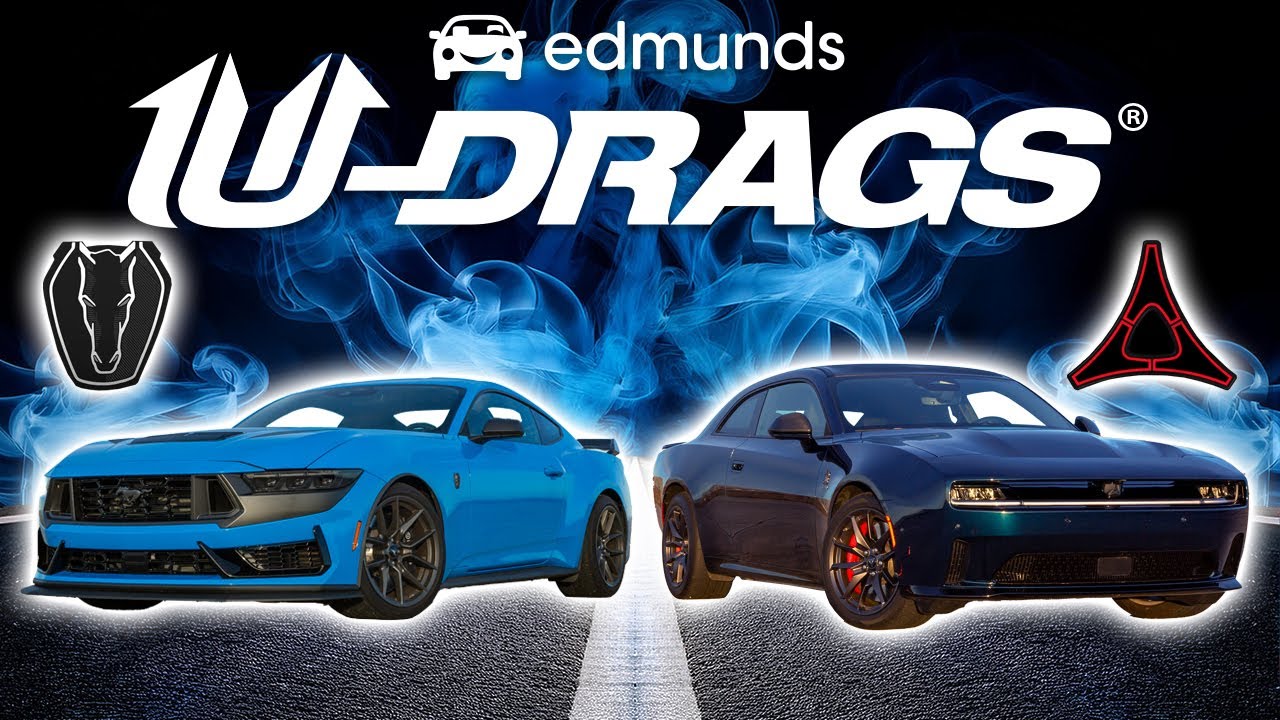 Dodge Charger EV vs Mustang Dark Horse: U-Drag Showdown Results