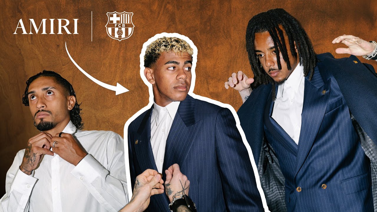 FC Barcelona's AMIRI Style: Travel Fashion Redefined