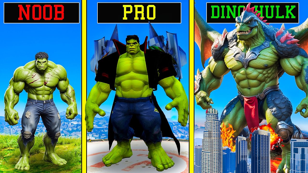 GTA 5 Hulk Mod: Defeat Red Hulk & Rescue Avengers Guide