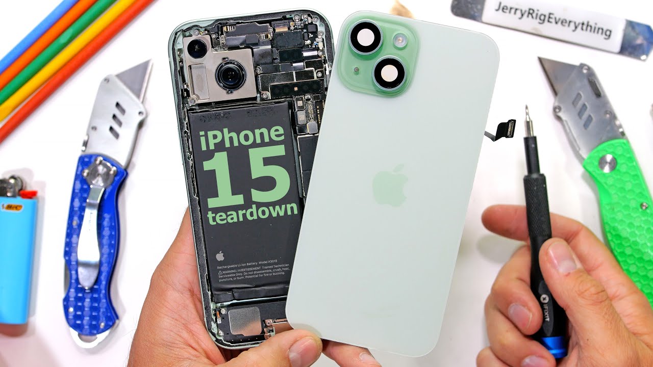 iPhone 15 Teardown: Repairability & Material Analysis