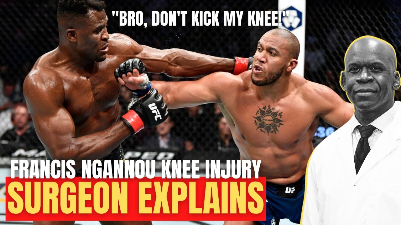 How Francis Ngannou Fought with Torn Knee Ligaments at UFC 270
