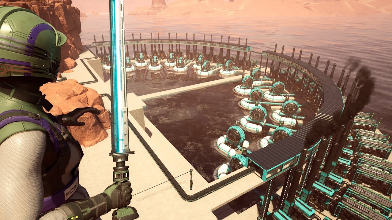 Efficient Steel Factory and Power Solutions in Satisfactory