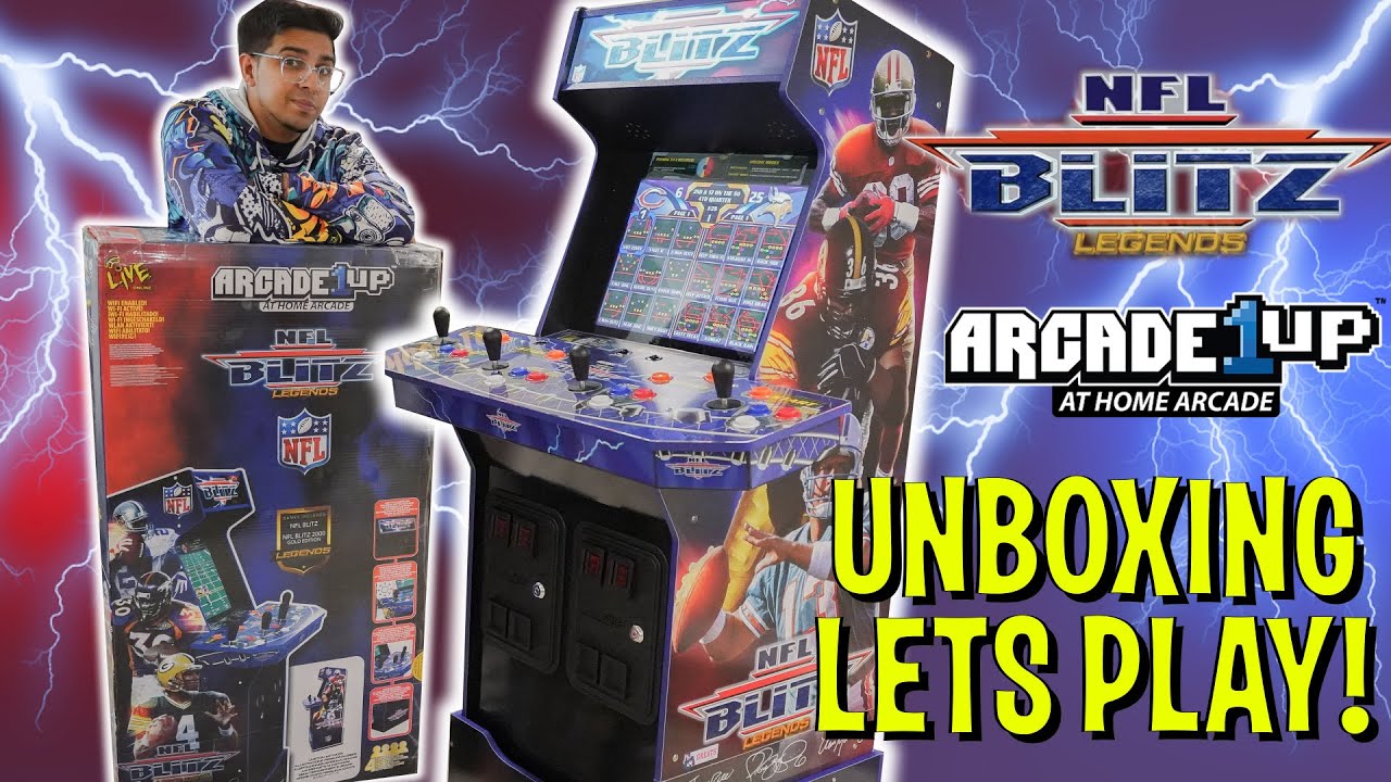 NFL Blitz Arcade1Up Review: Hands-On Gameplay & Build Insights