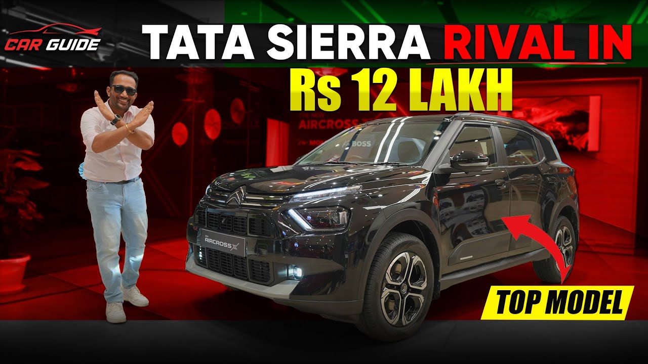 Citroen AirCross X 2025 Review: 7-Seater SUV Under ₹14L