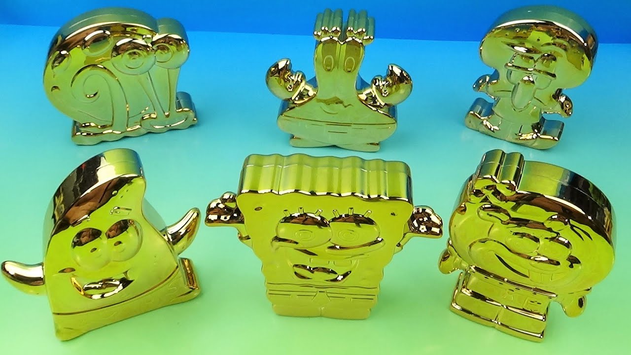 Ultimate Guide to Rare SpongeBob Gold Figurines: 2017 Hungry Jack's Set