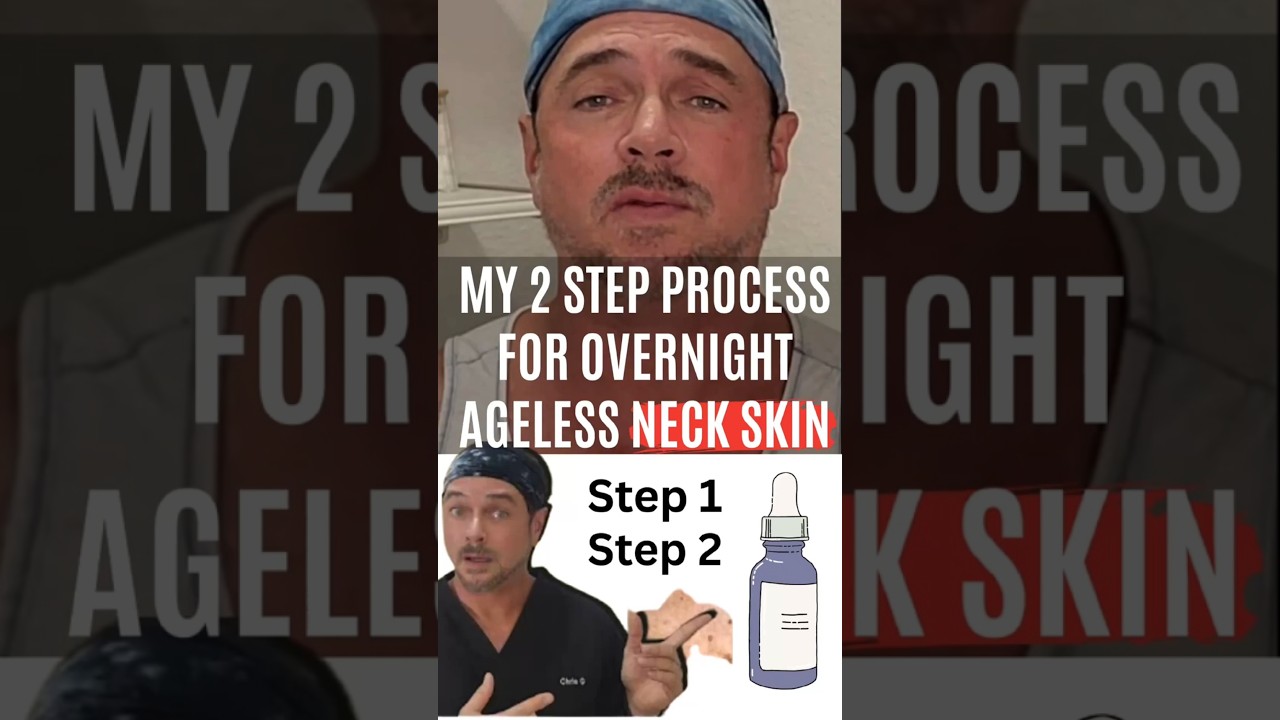 2-Step Night Routine for Neck & Chest Skin Rejuvenation