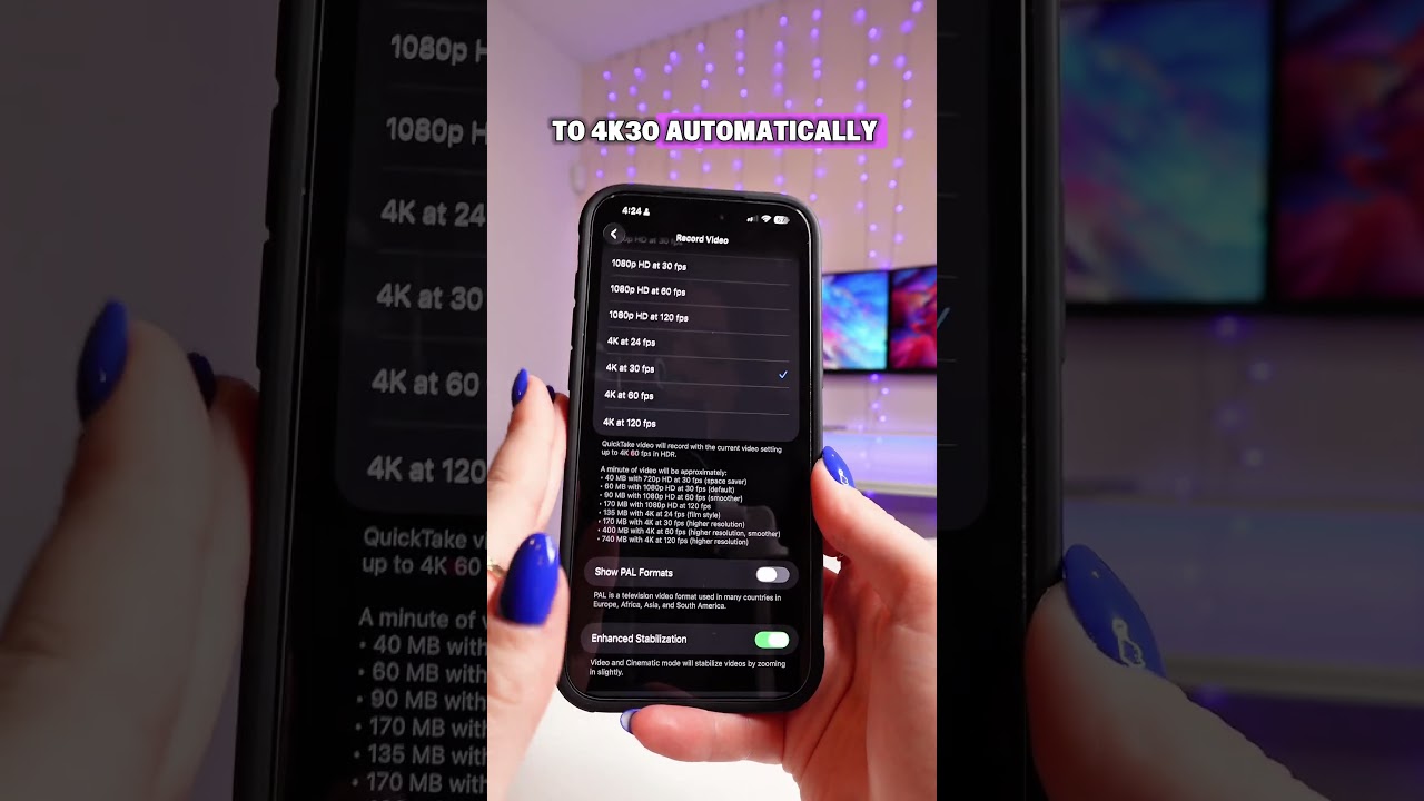 Best iPhone Video Settings 2026: Optimal 4K Setup Guide