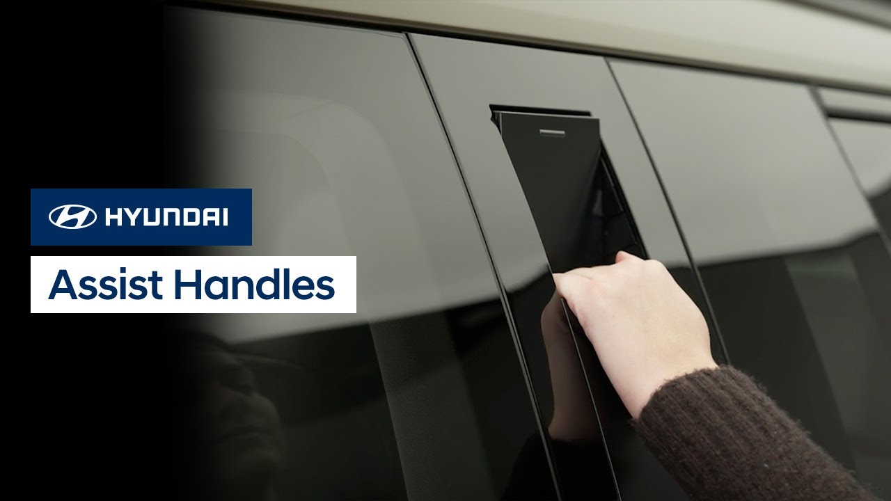 Use Hyundai's Hidden Roof Handles for Easier Cargo Loading