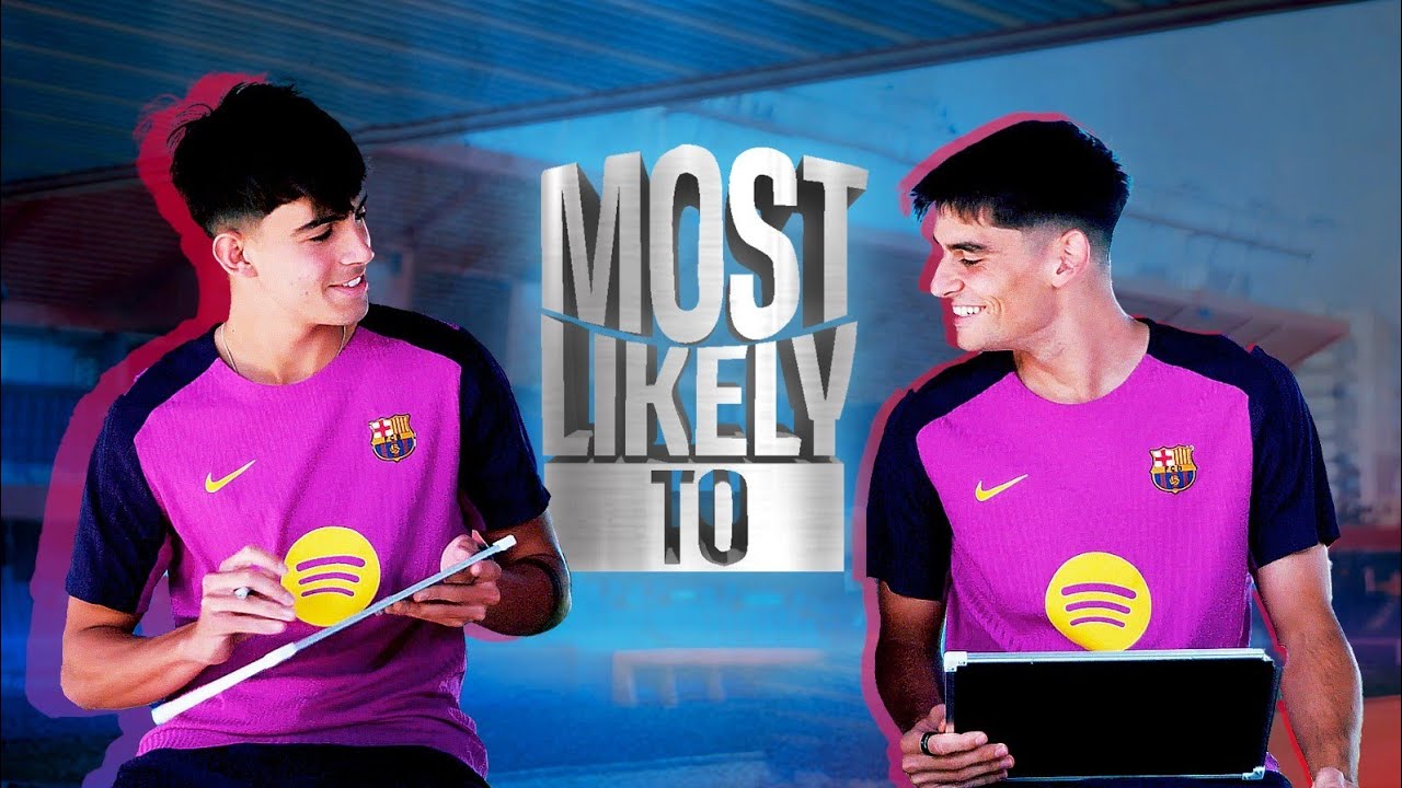 Barcelona Players Reveal Who's Most Likely To in Fun Locker Room Game