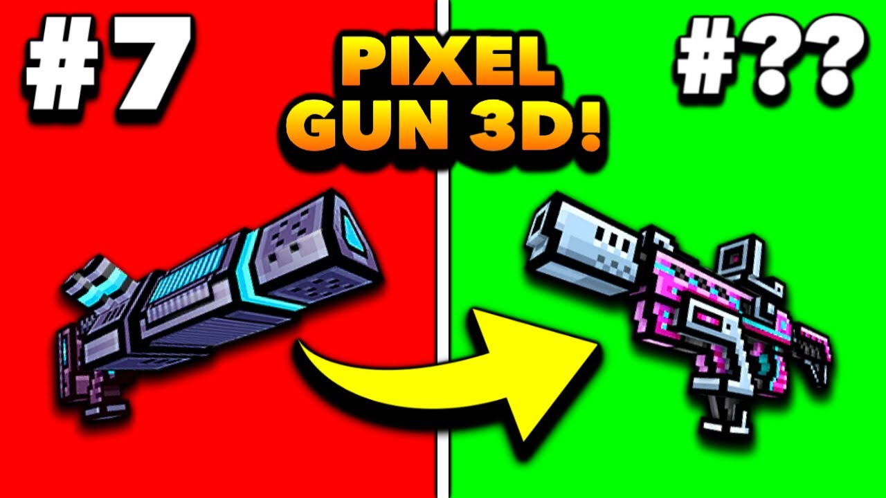 Ultimate Pixel Gun 3D Primary Weapons Tier List (2024)