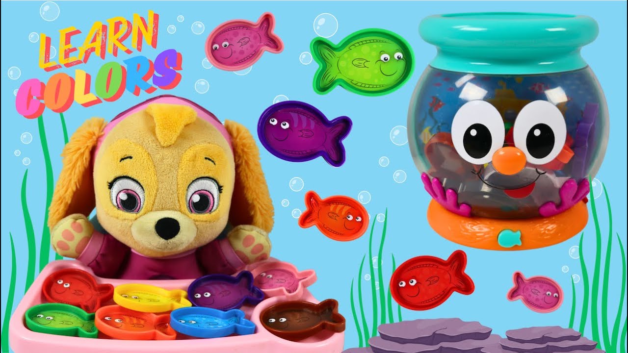 Teach Colors Easily with Fun Fishbowl Toy Activities