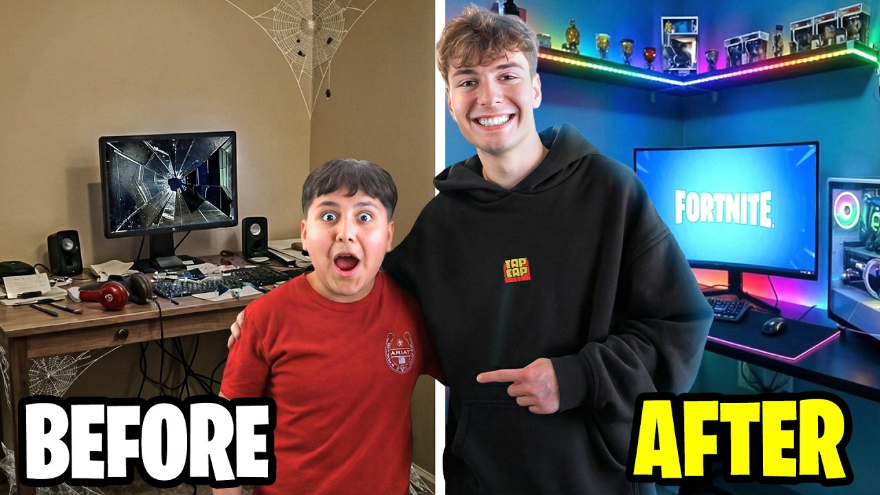 How We Surprised a Fan With $4K Gaming PC Setup