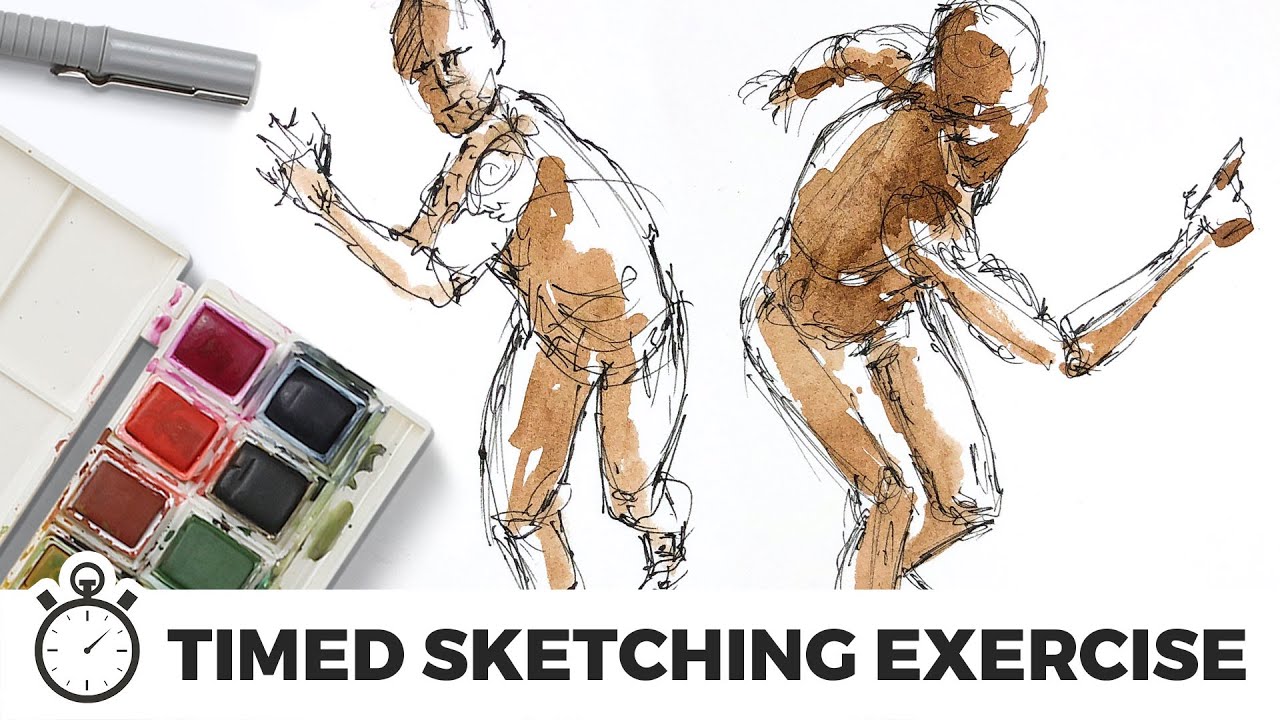 Master Gesture Drawing in 30 Minutes: 5-Minute Figure Exercises