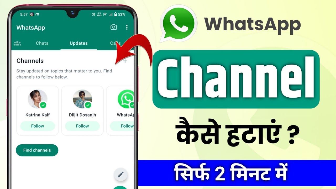 title：How to Remove WhatsApp Channels Update & Get Back Old Status