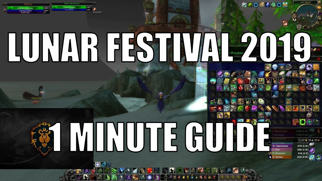 WoW Lunar Festival 2019 Guide: Rewards & Strategies