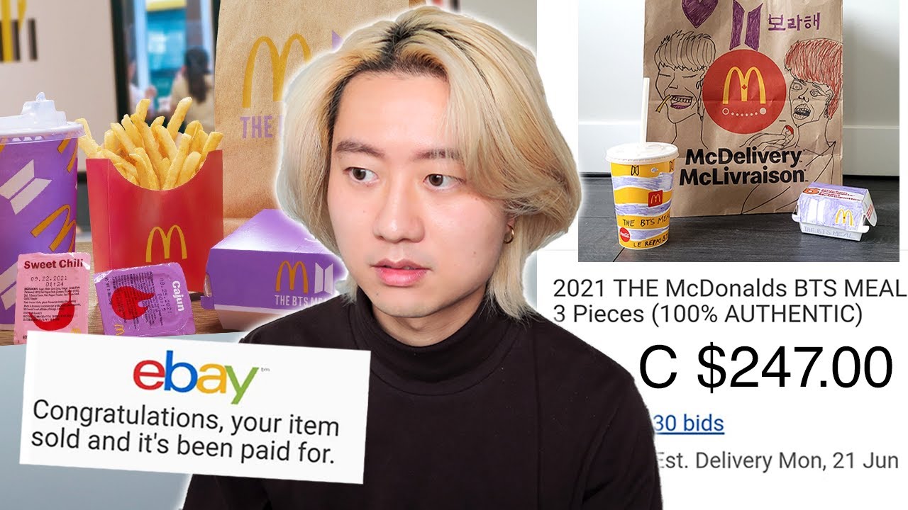 BTS Meal Packaging DIY: How I Sold Fakes on eBay for $42