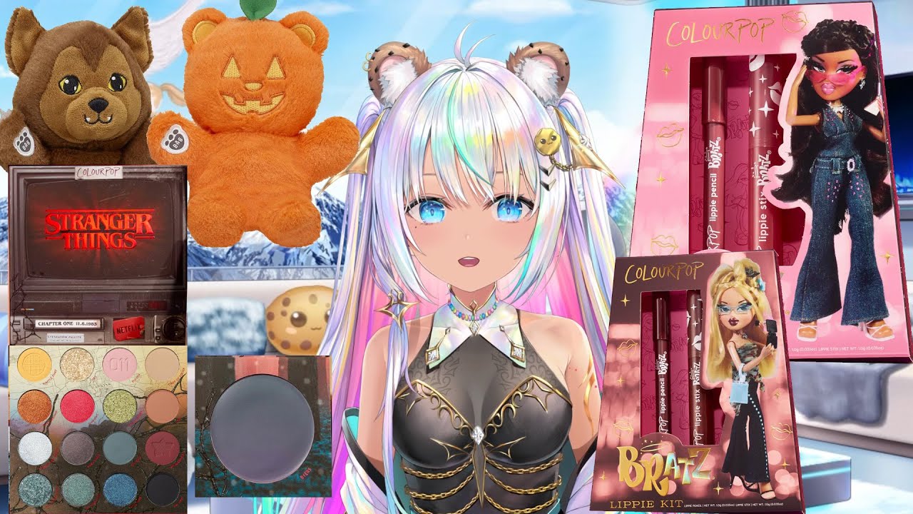 DIY Halloween Crafts & Haul: Dollar Tree to ColourPop Swatches