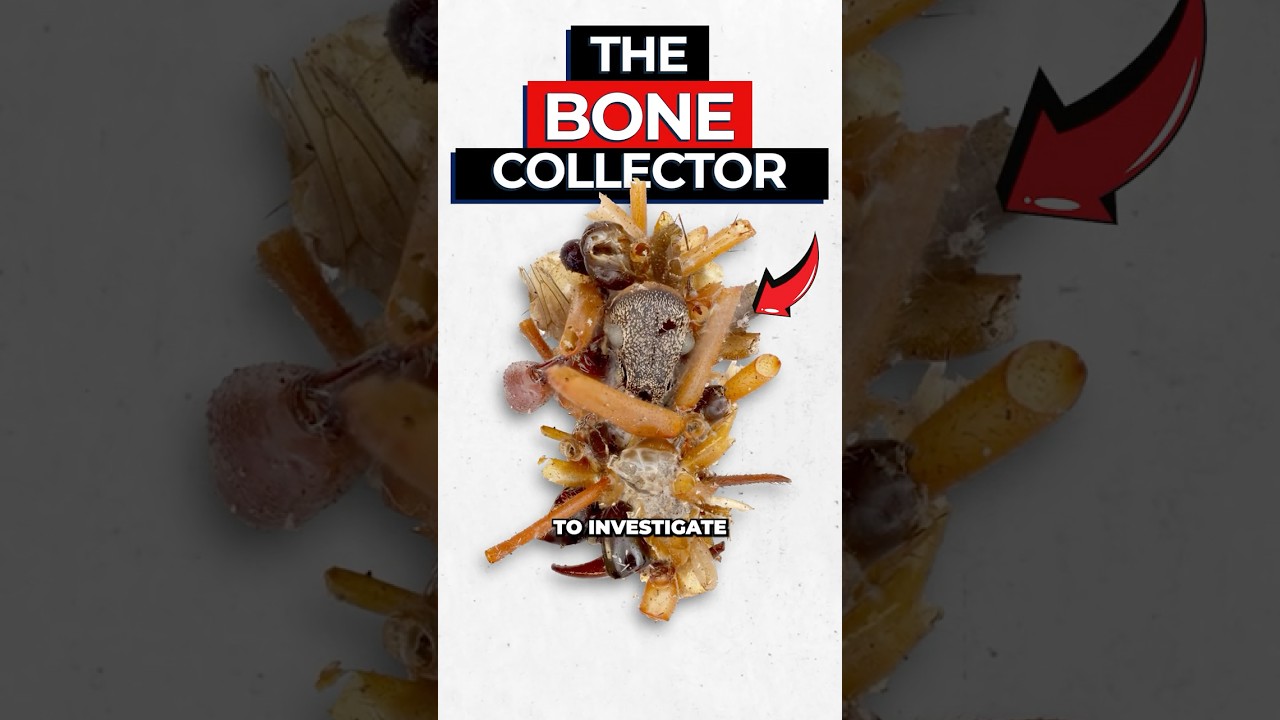 Hawaii's 'Bone Collector' Caterpillar: Nature's Buffalo Bill