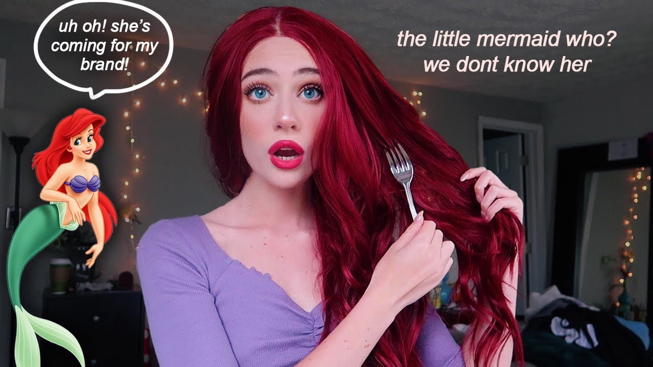 Realistic Ariel Makeup & Wig Transformation Guide