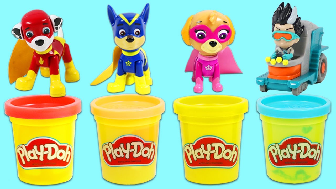 Paw Patrol Teaching Colors & Numbers to Preschoolers