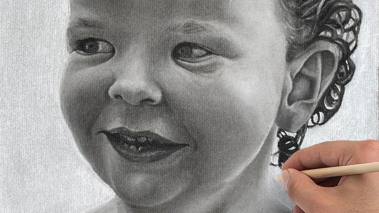 Master Charcoal Portraits: Realistic Drawing Techniques Revealed