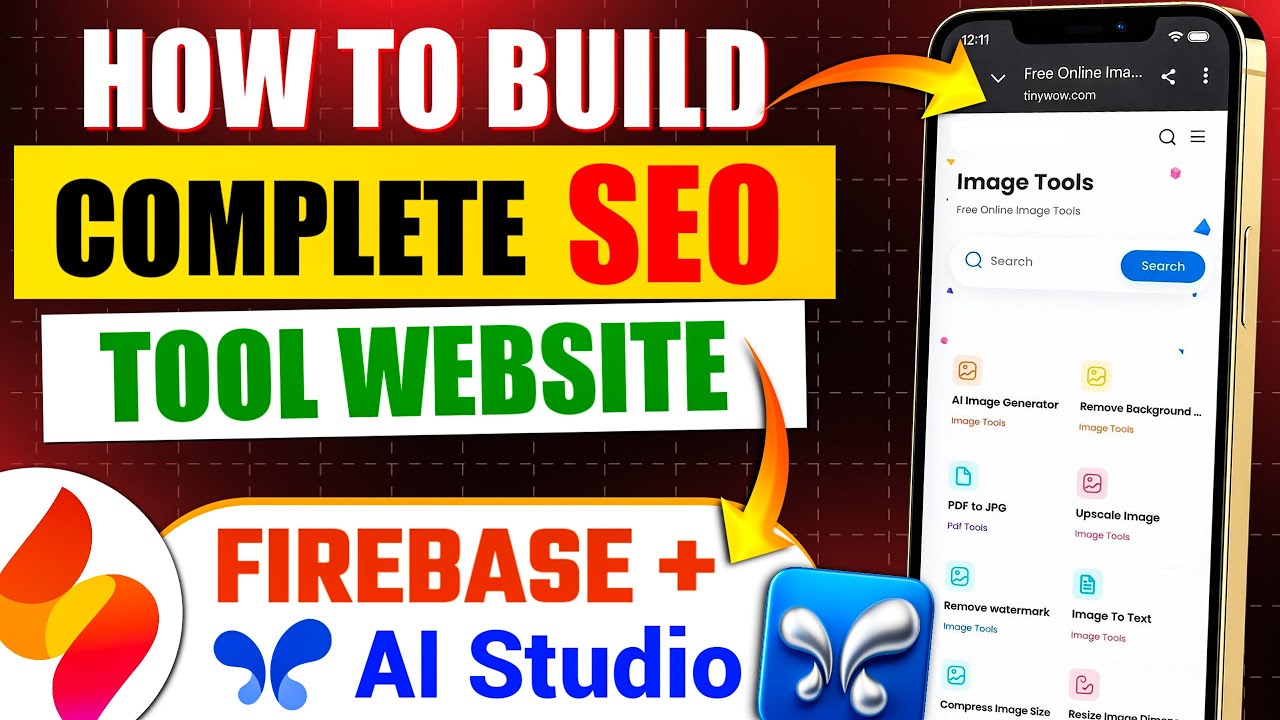 Build a Complete SEO Tools Website with Firebase & Blogger
