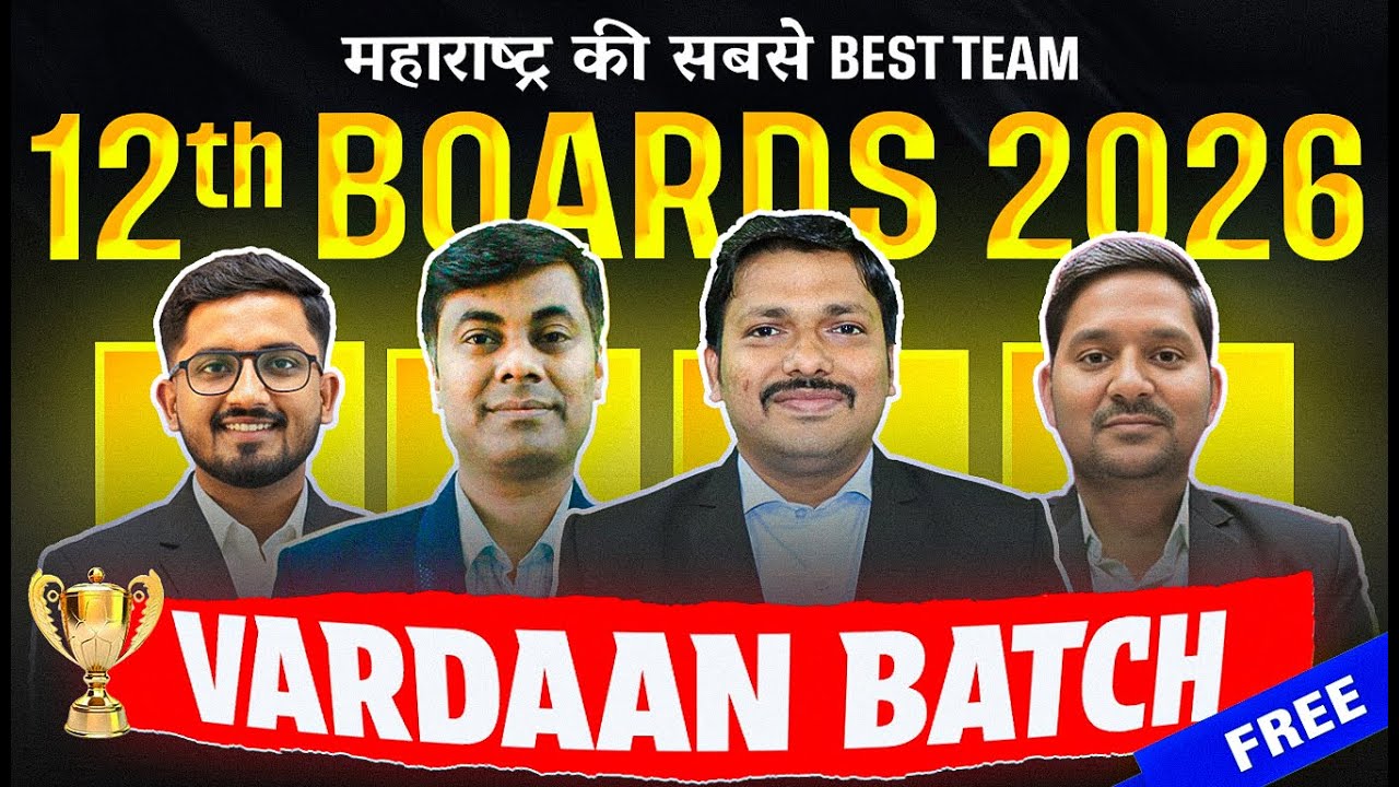 Free Maharashtra Board 2026 Prep: Vardaan Batch Guide & Schedule