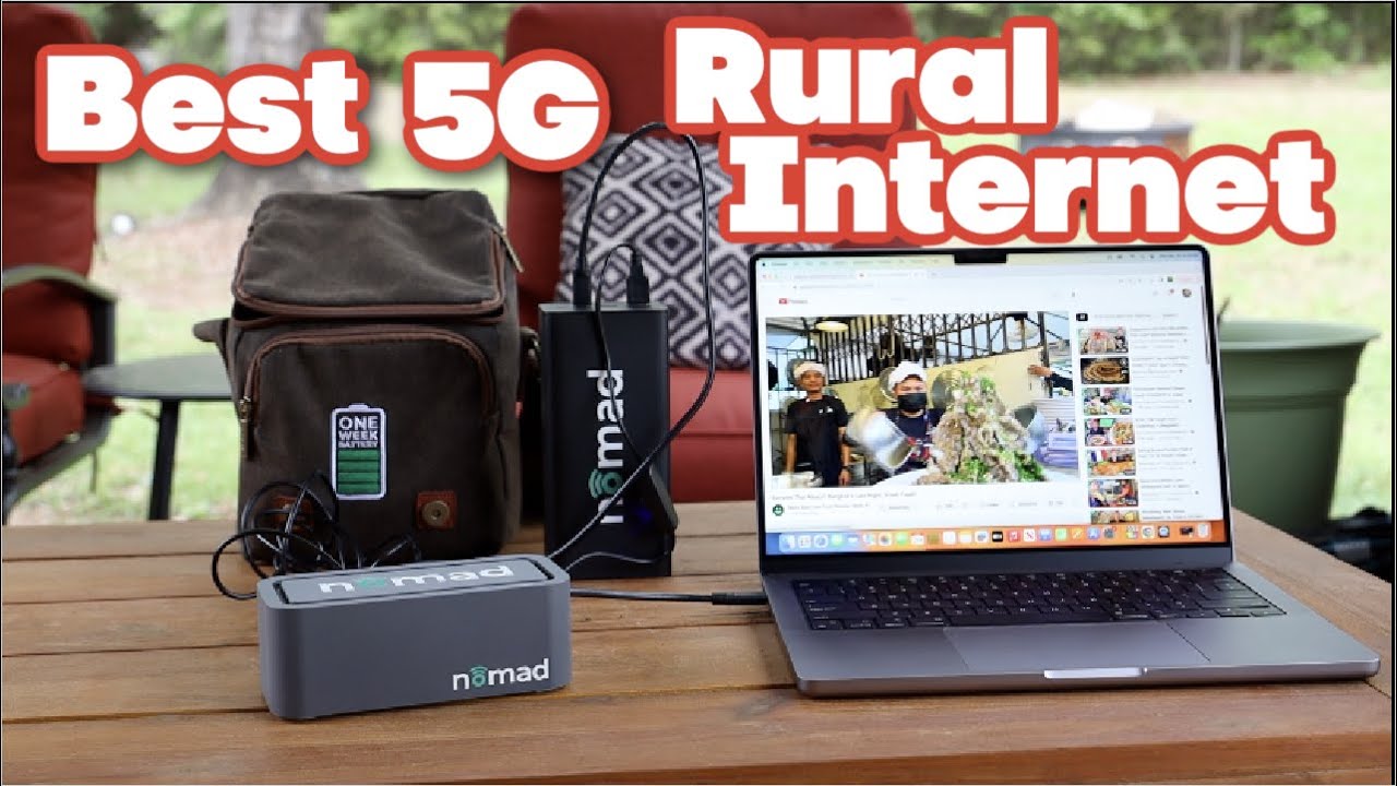 Nomad Air Travel Kit: Off-Grid Internet for Camping & Rural Areas